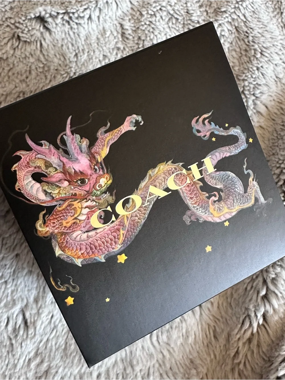 Coach Year of the Dragon Box Cardboard Wrap